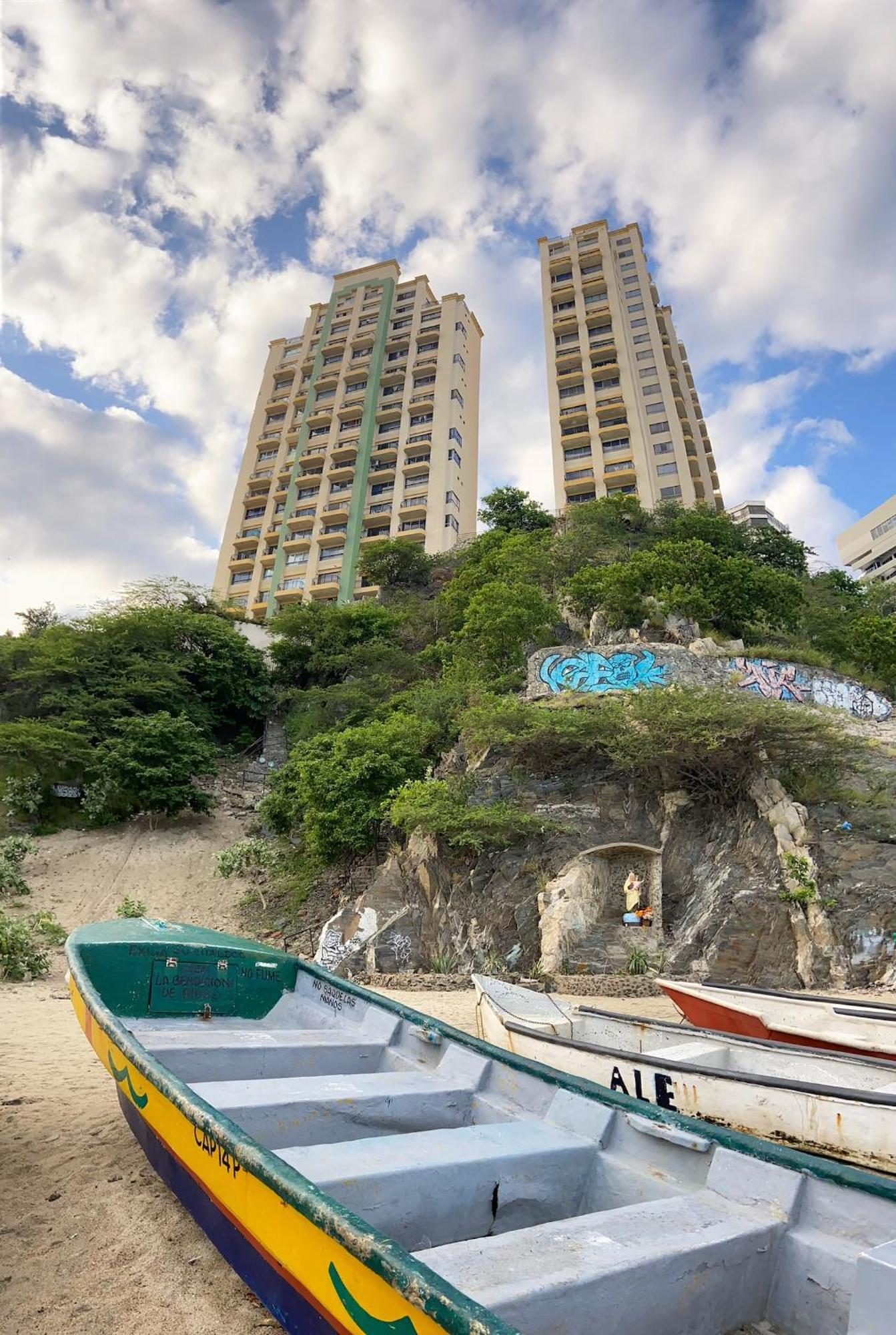 Appartamento Hermosa Vista A La Playa Del Rodadero Santa Marta  Esterno foto